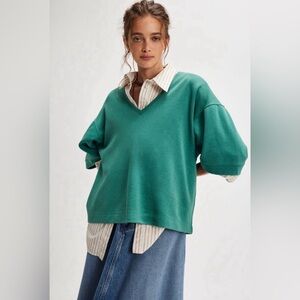 FREE PEOPLE We The Free Tell Me Why Tee TOP